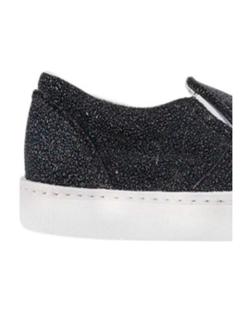 Chiara Ferragni Black Logo Casual Sneakers