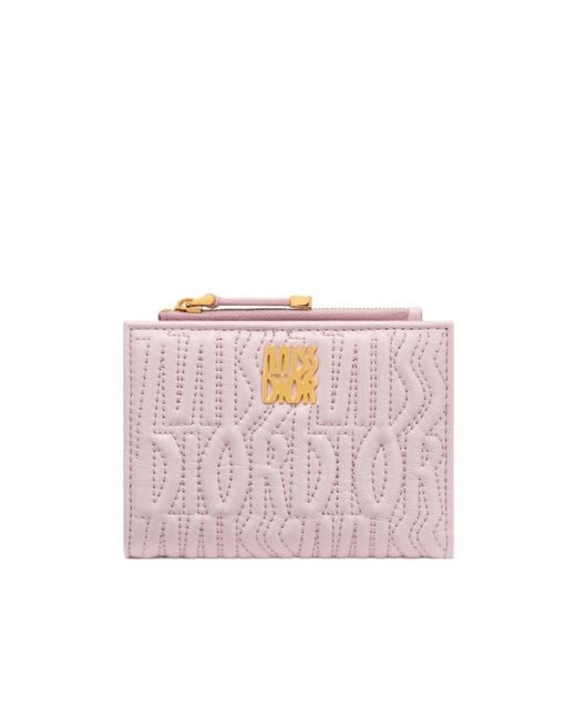 【DIOR】Lady Dior Dahlia ウォレット Dior Lucky Lady Dior Dahlia Wallet Pale Pink Cannage