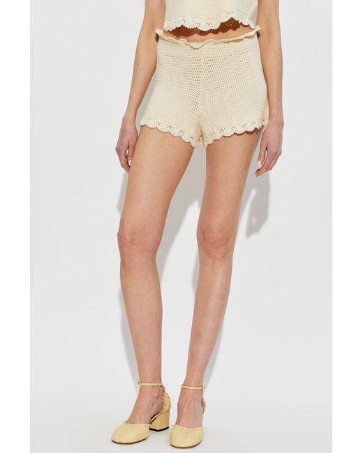 Posse Natural Knitted Shorts