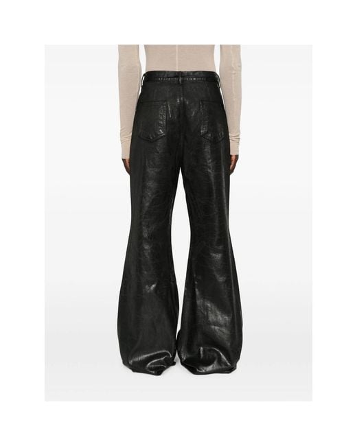 Rick Owens Gray Bolan Flared Jeans for men