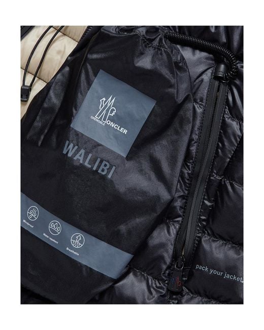Moncler Black Walibi Short Down Jacket
