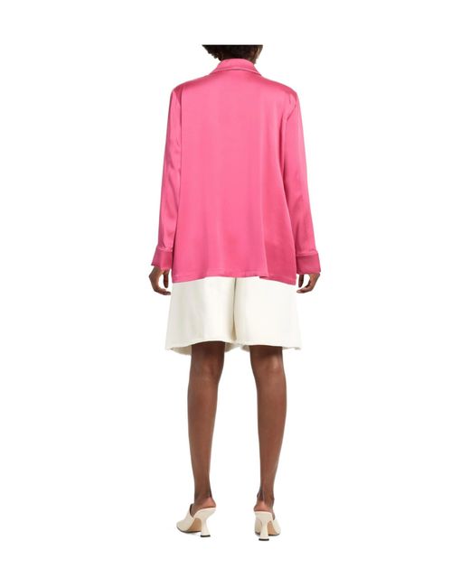 Max Mara Pink Solid Colour Shirts