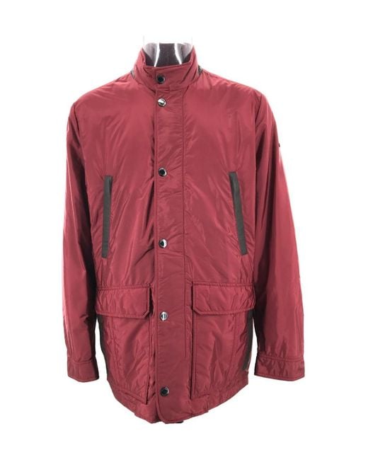 Paul & Shark Red Emblem Cotton Suit for men