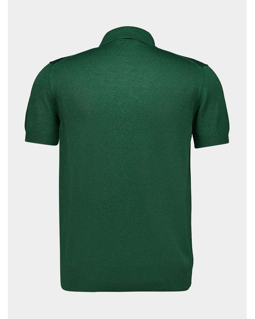 Tom Ford Green Short-Sleeved Polo Shirt for men