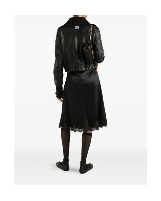 Dolce & Gabbana Black Midi Dress