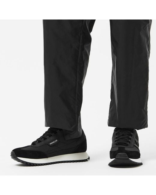 Moncler Black Low-Top Sneakers for men