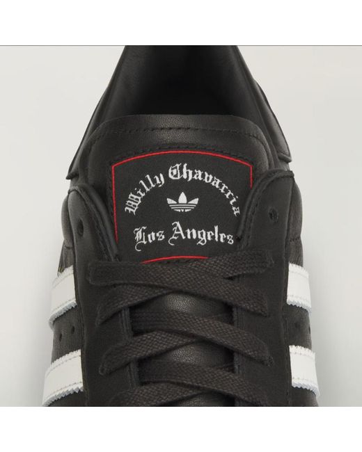 Adidas Originals Black X Willy Chavarria Superstar Low-Top Sneakers for men