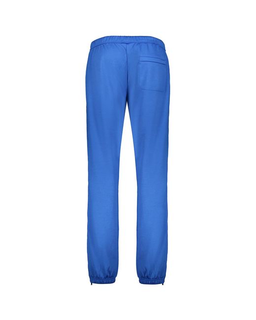 Heron Preston Blue Logo Side-Stripe Track Pants for men
