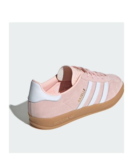 Adidas Originals Pink Gazelle Indoor Low-Top Sneakers