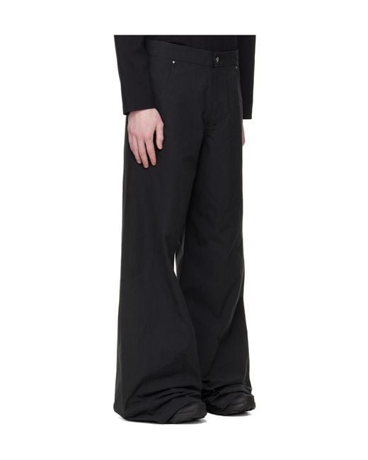 HELIOT EMIL Black Sella Casual Pants for men