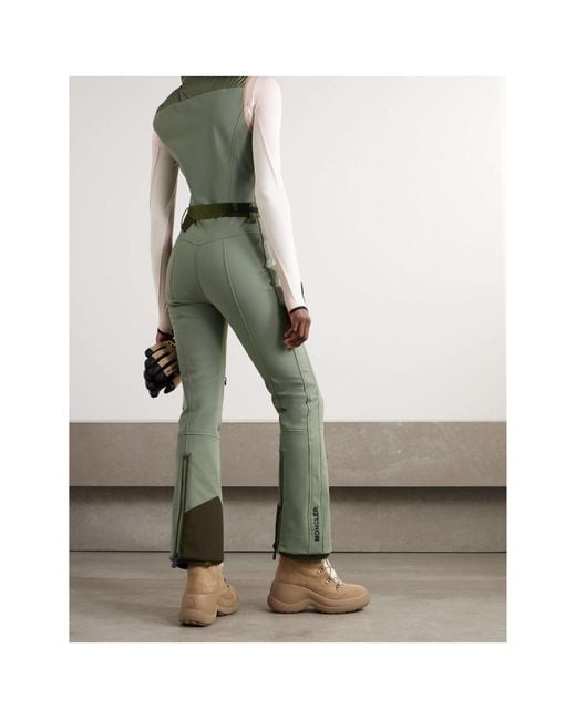 Moncler Green Sleeveless Ski Suit