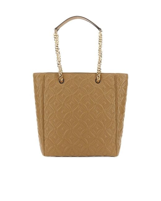 MICHAEL Michael Kors Natural Blaire Large Logo Tote Bag