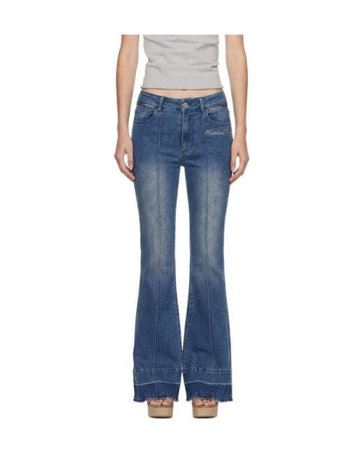 Marissa Chiara Blue Flared Jeans
