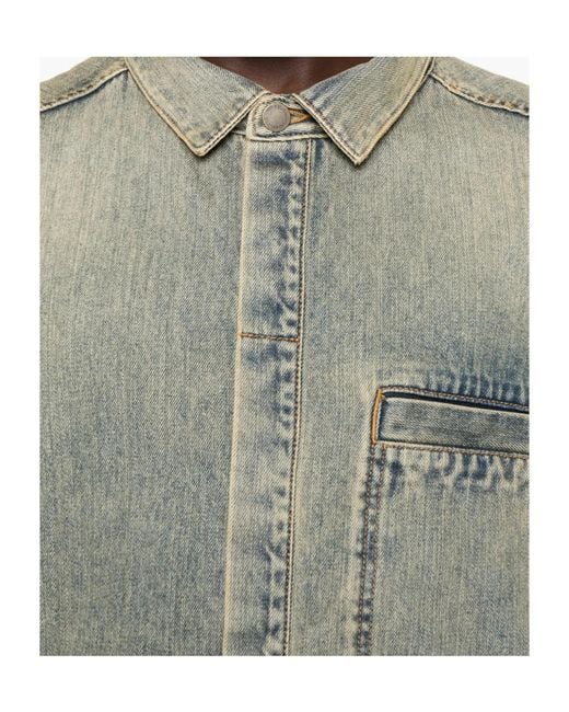 Entire studios Gray Long Sleeve Shirt for men