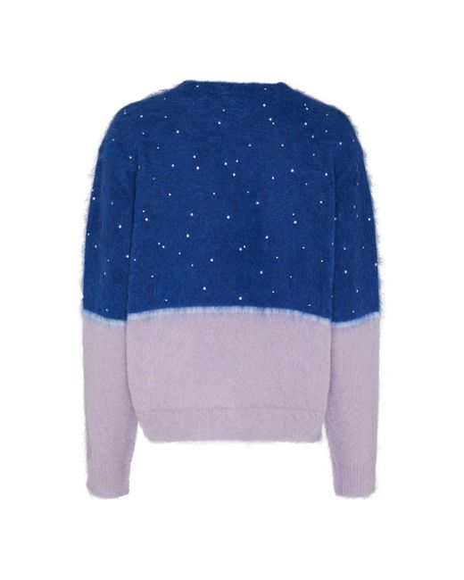 Loewe Blue Long-Sleeved Sweater