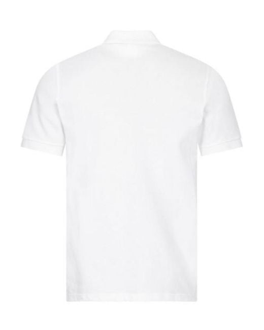 Fred Perry White Classic Laurel Wreath Polo Shirt for men