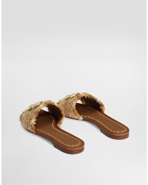 Dolce & Gabbana Brown Sandals
