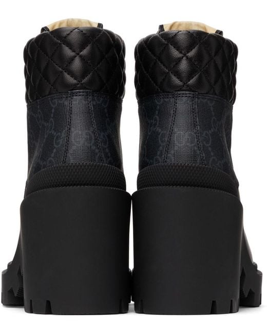 Gucci Black (Wmns) Gg Ankle Boot