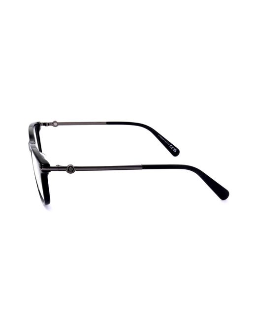 Moncler White Ml5205 Rectangle-Frame Glasses for men