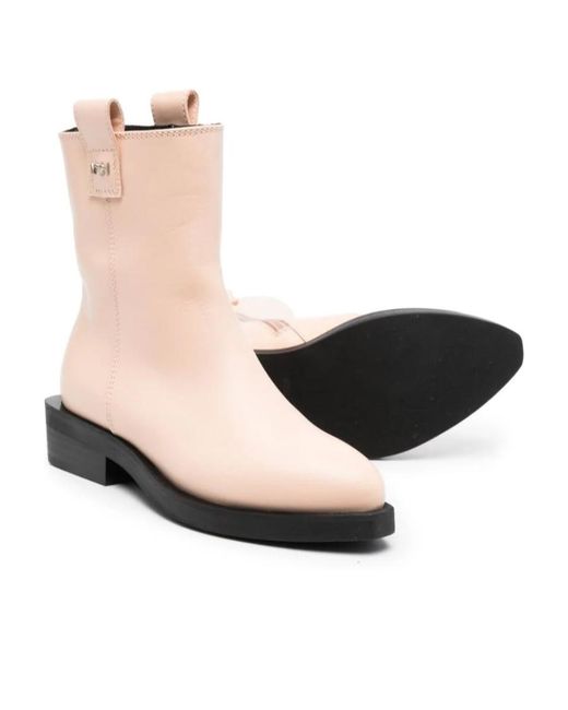 N°21 White Logo Boots