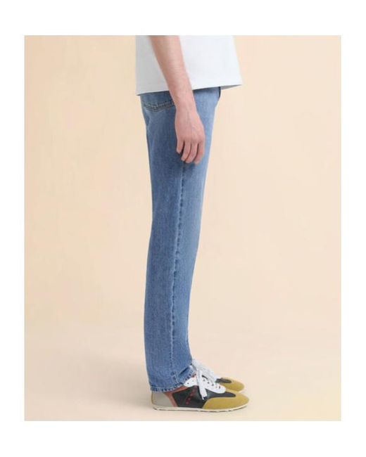 Marni Blue Straight Leg Denim Jeans for men