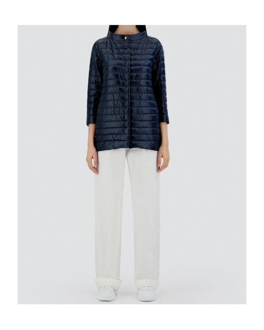 Herno Black Quilted Down Jacket