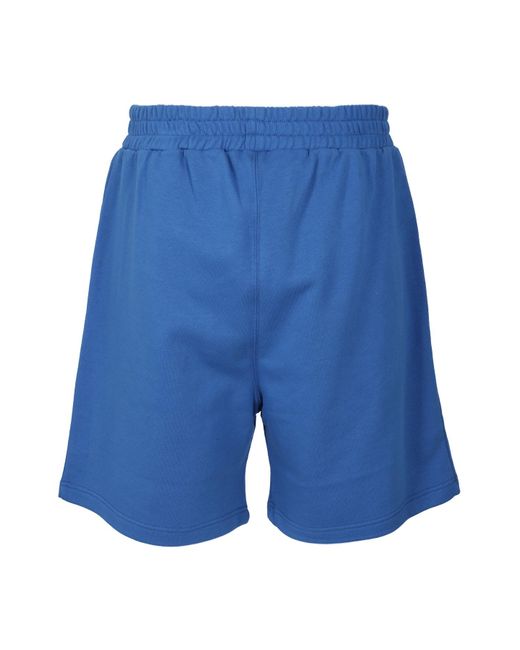 Dondup Blue Elastic Waist Shorts for men