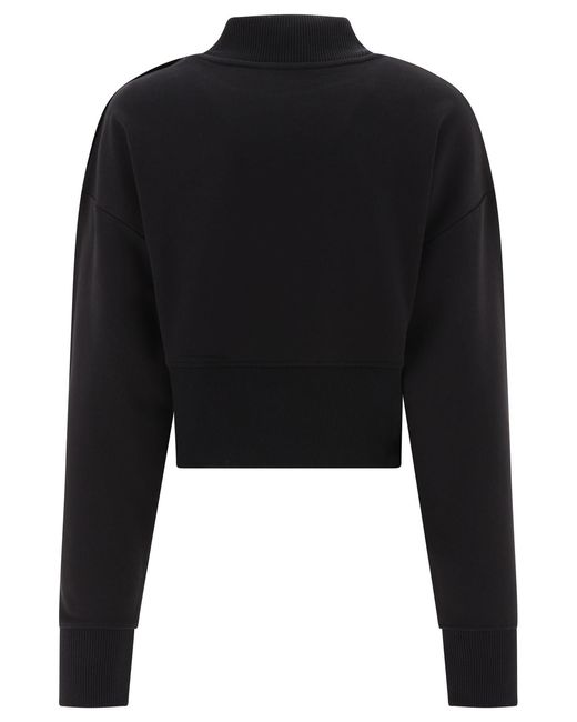 Balmain Black Logo Printed Sweatshirt