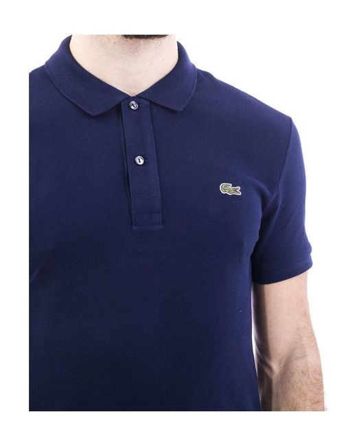 Lacoste Black Original L.12.12 Short-Sleeved Polo Shirt for men