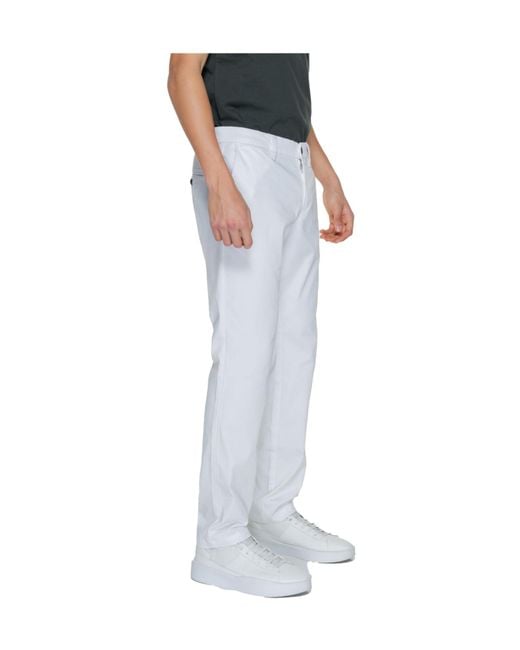 ARMANI EXCHANGE Blue Cleanfit Casual Pants for men