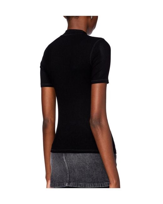 DIESEL Black T-Mokky Short-Sleeved T-Shirt