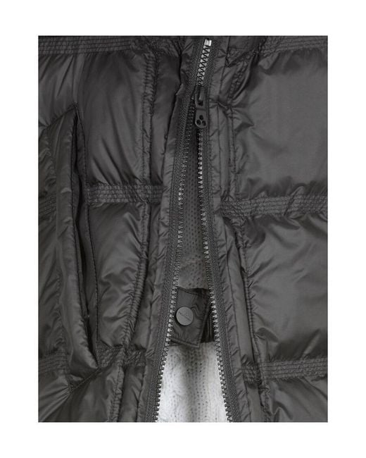 Peuterey Black Hooded Down Jacket