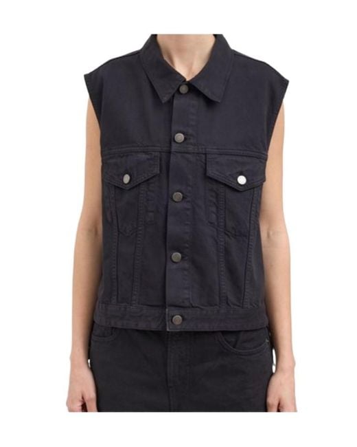 Haikure Black Sleeveless Vest