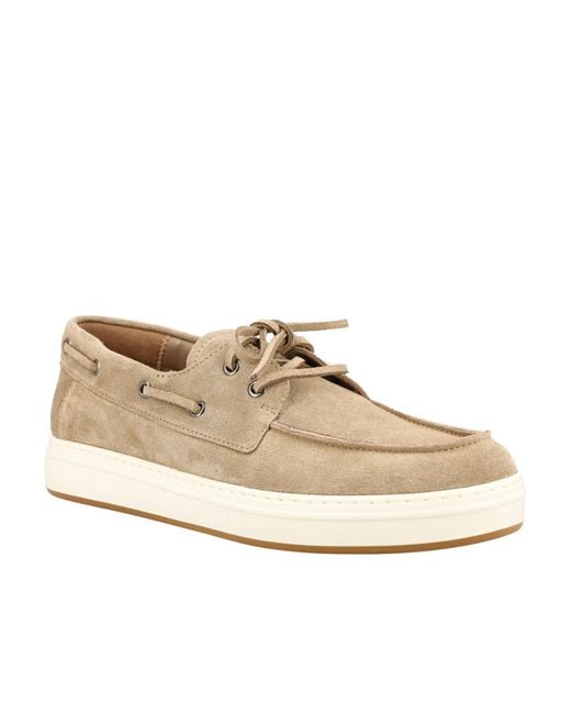 Hogan Natural Almond Toe Lace-Up Shoes for men