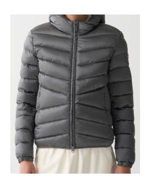 Colmar Gray Colmar Hooded Quilted Down Jacket