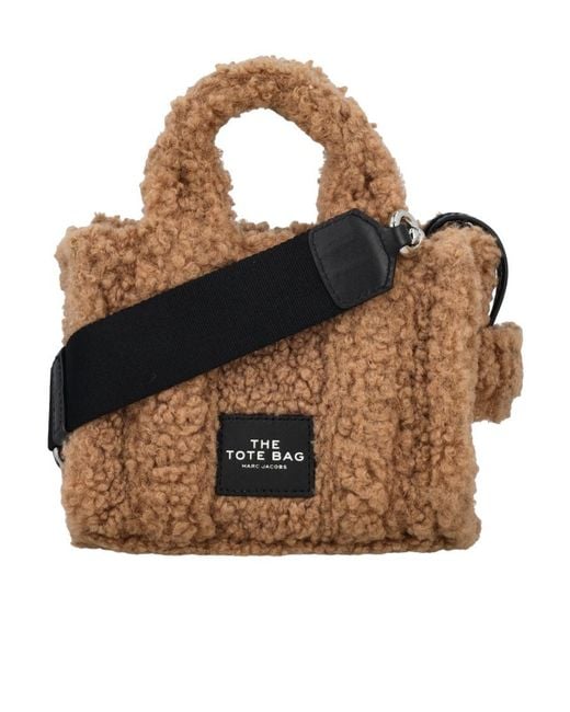 Marc Jacobs Black Mini The Teddy Tote Bag