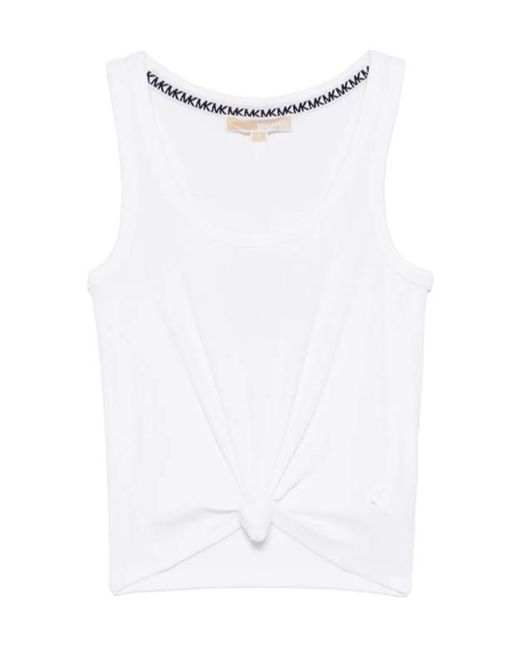MICHAEL Michael Kors White Sweaters