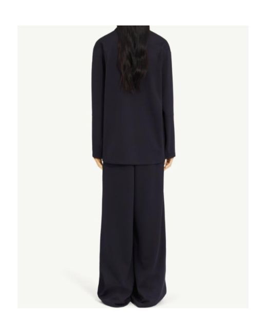 MM6 MAISON MARGIELA X SALOMON Blue Mm6 Maison Margiela Salomon Long-Sleeve Top