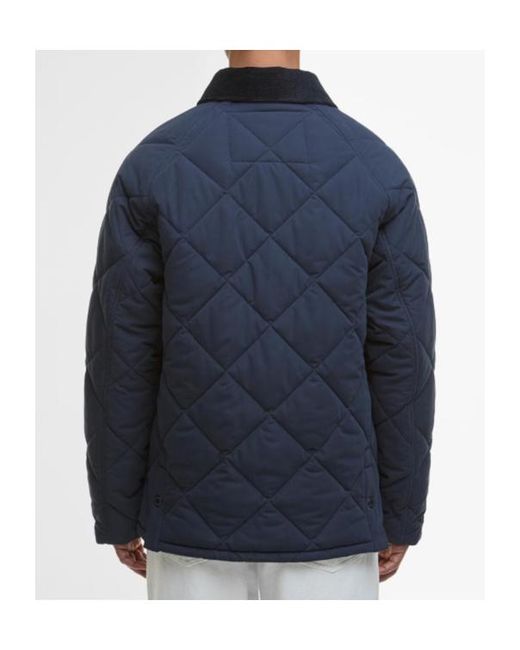 Barbour Blue Quilted Casual Jacket for men