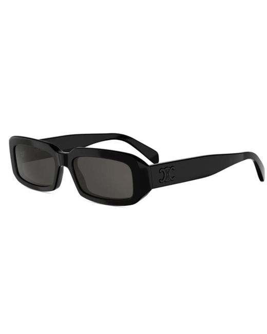 Céline White Full-Rim Sunglasses for men