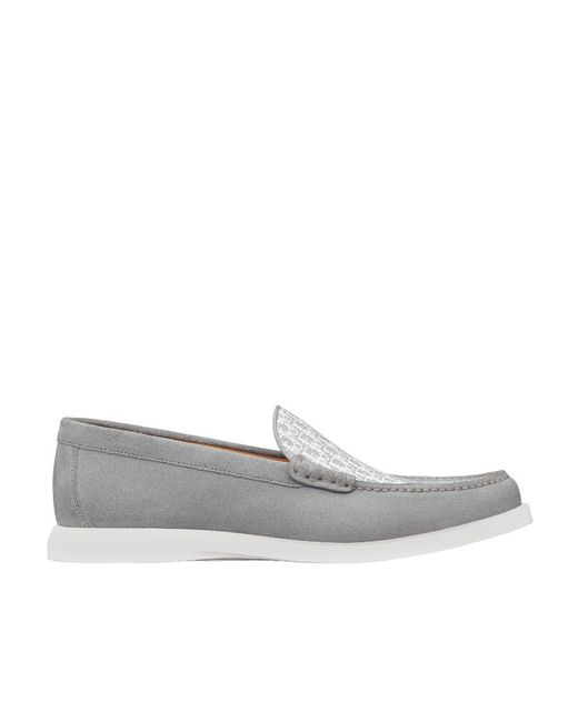 Dior Gray Granville Loafer for men