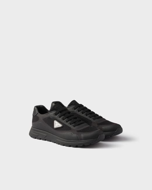 Prada Black Prax 2.0 Sneakers for men
