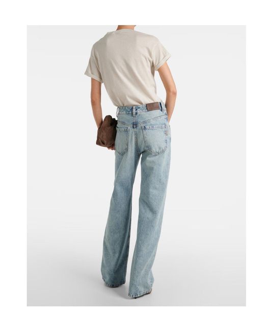 Brunello Cucinelli Blue Belt-Loop Jeans