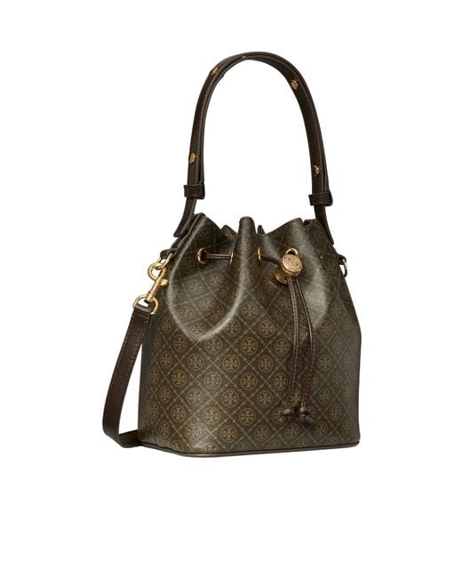 Tory Burch Multicolor T Monogram Bucket Bag