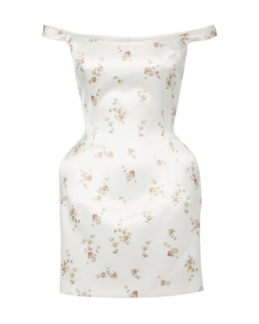 Magda Butrym White Sleeveless Dress