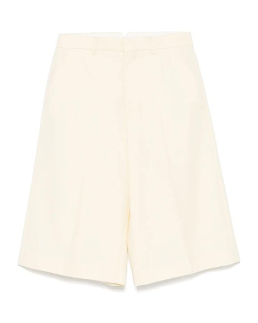 AMI Natural Belt Loop Shorts
