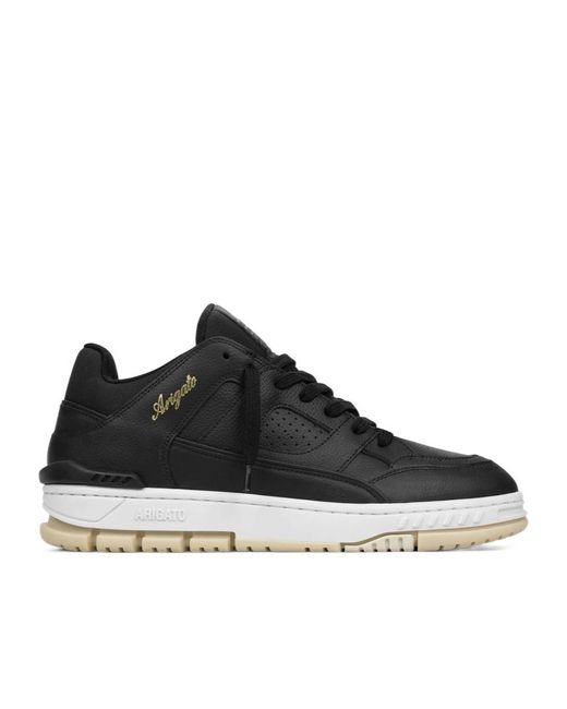 Axel Arigato Black Round Toe Sneakers for men