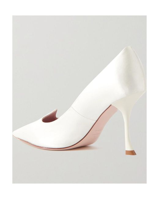 Roger Vivier White I Love Vivier High Heels
