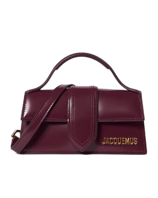 Jacquemus Purple The Bambino Small Tote Bag