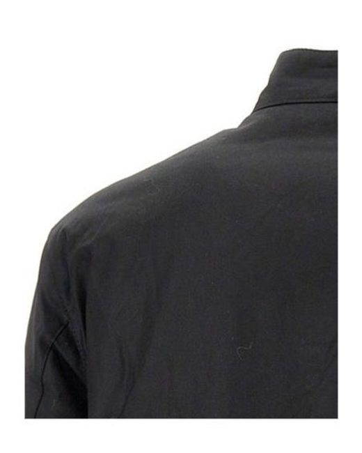 Barbour Blue Buttoned Long-Sleeved Jacket for men